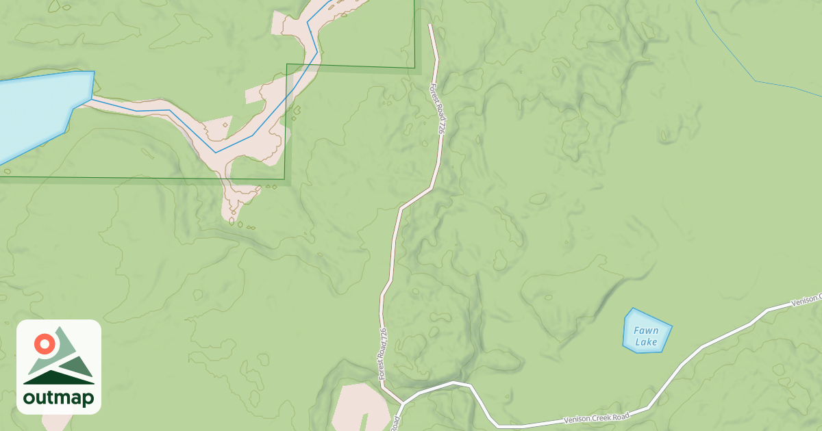 Map of FR 726