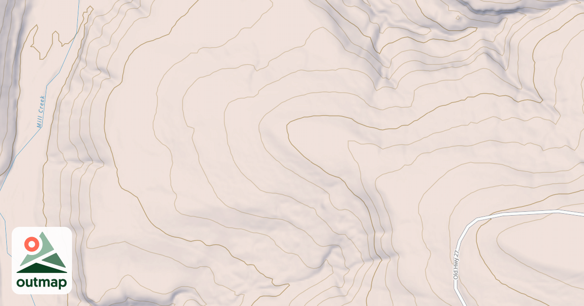 Map of USFS National Forest System Roads {0889451B-86BB-4062-9DDF-8FA9CE377F7C}