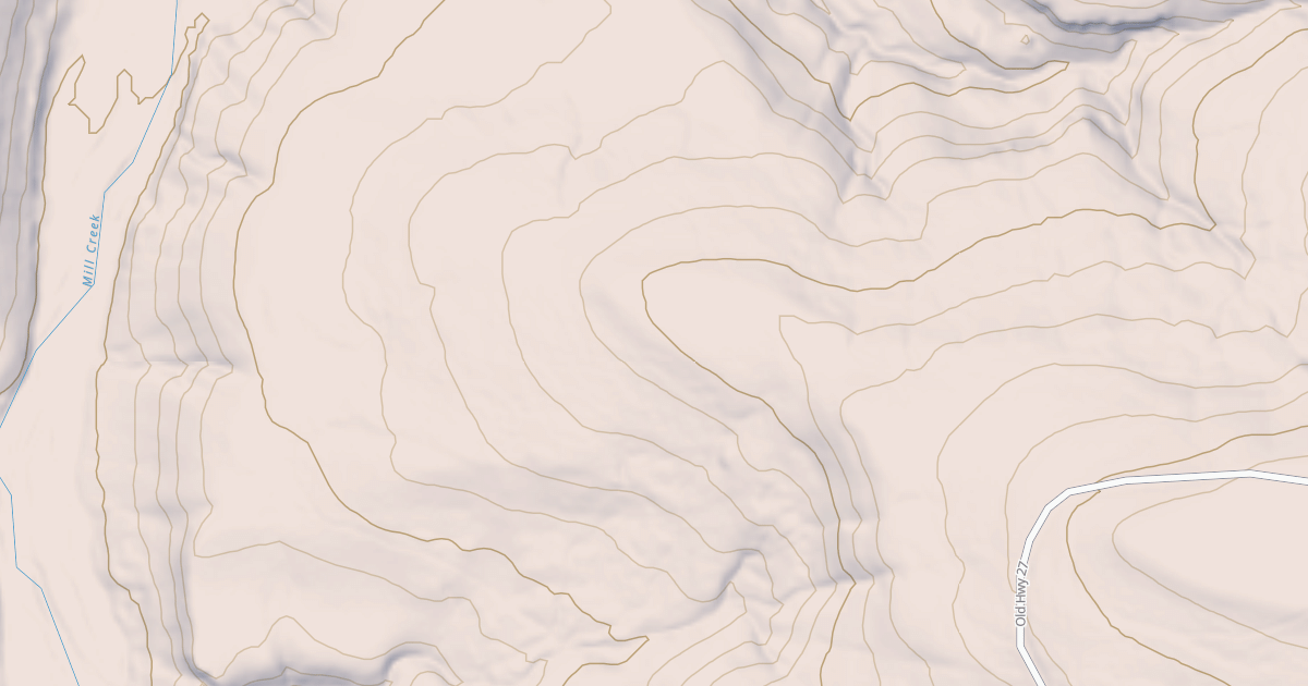 Map preview of USFS National Forest System Roads {0889451B-86BB-4062-9DDF-8FA9CE377F7C}