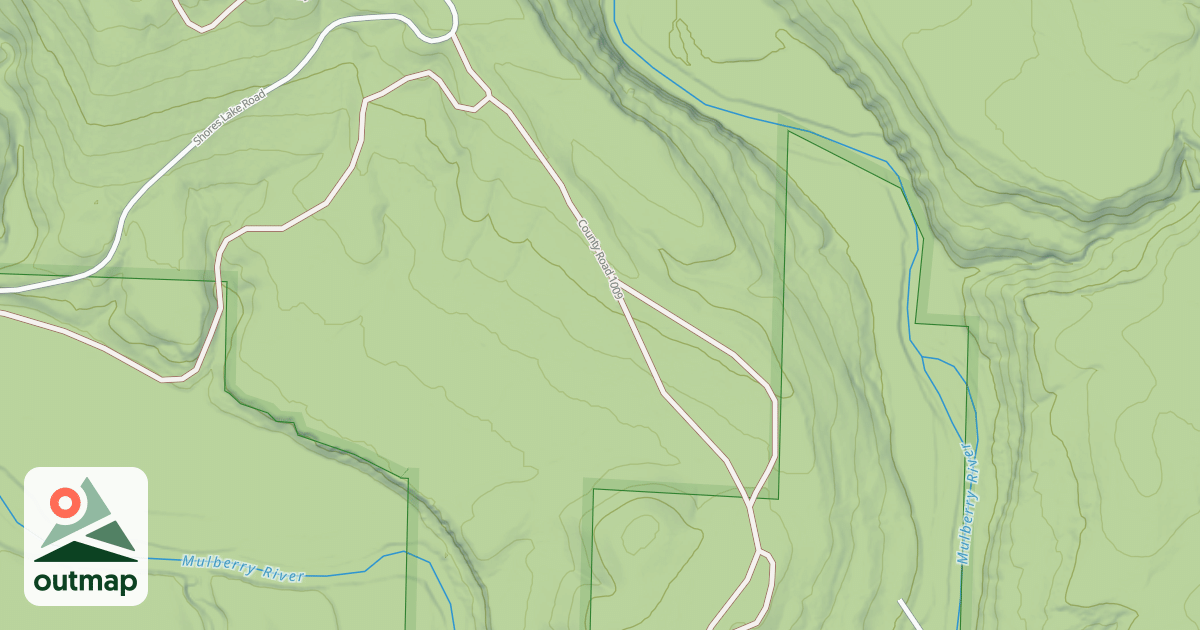 Map of BUCKSNORT TRAIL