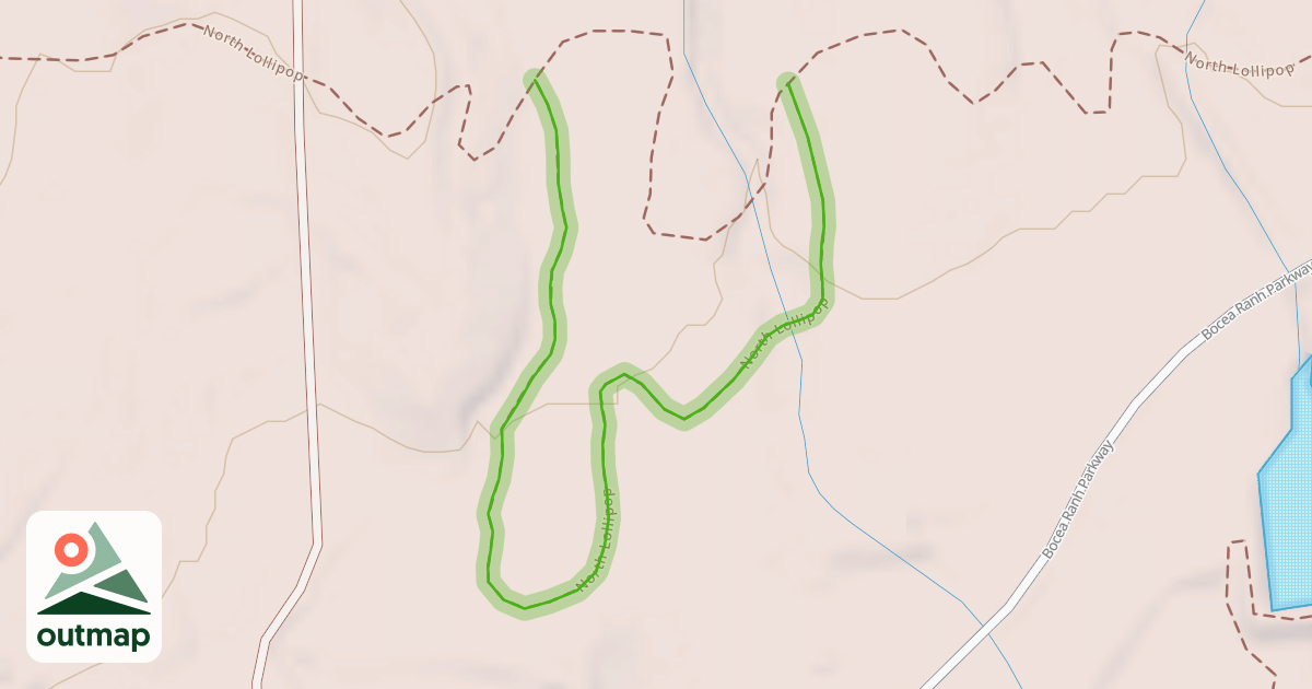 Map of North Lollipop