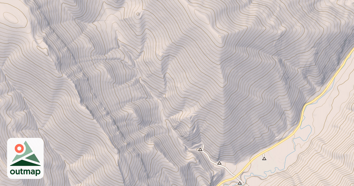 Map of PHOSPHATE CANYON