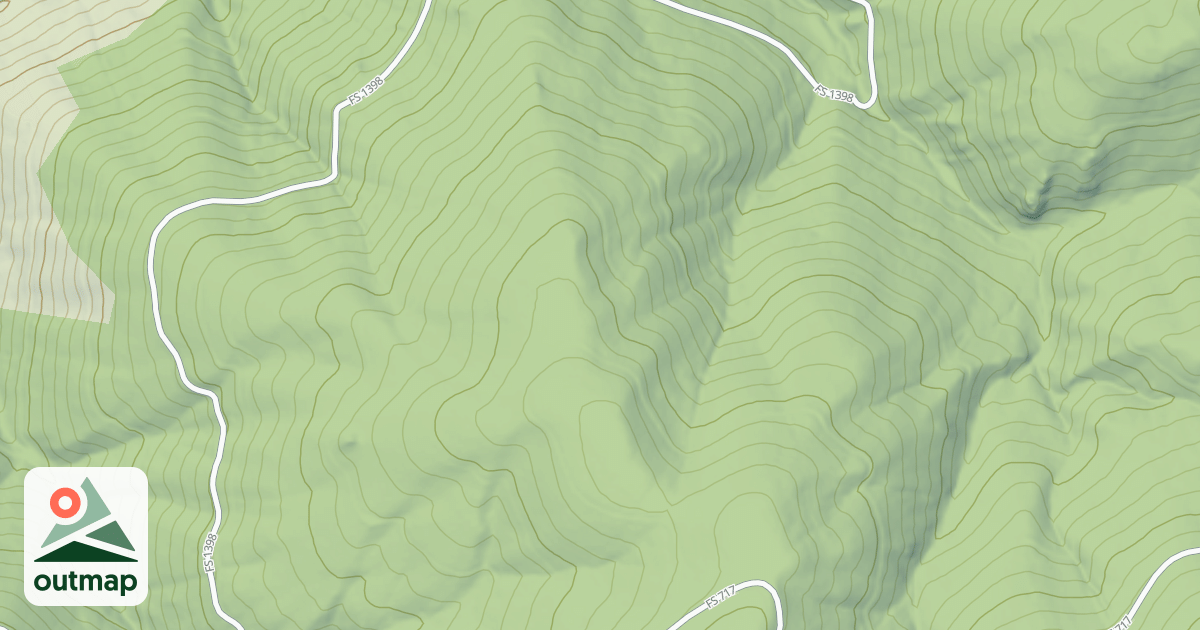 Map of (FDR) CAMERON CREEK