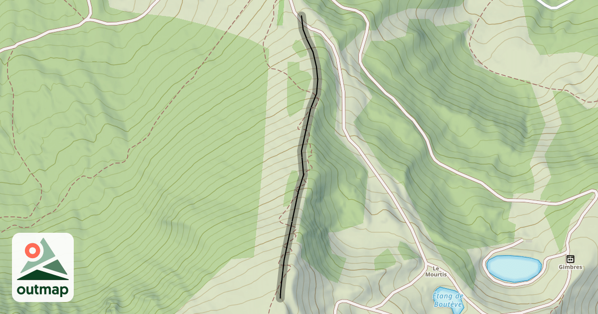 Map of L'Étang