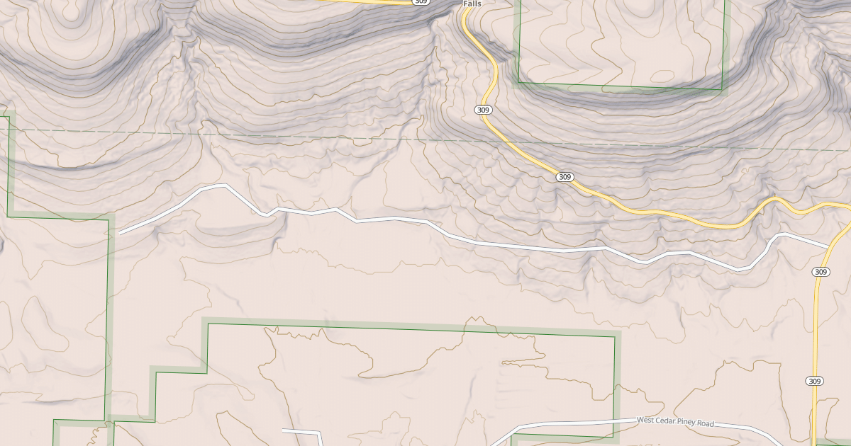 Map preview of MTN HOLE