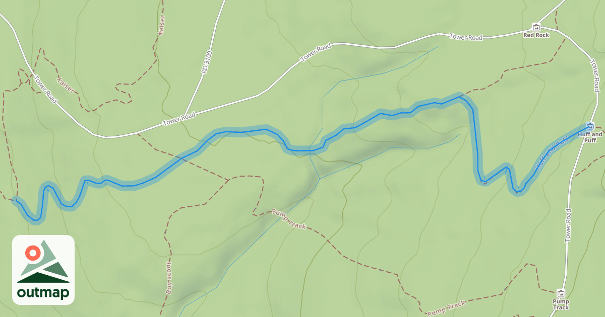 Map of Huff and Puff