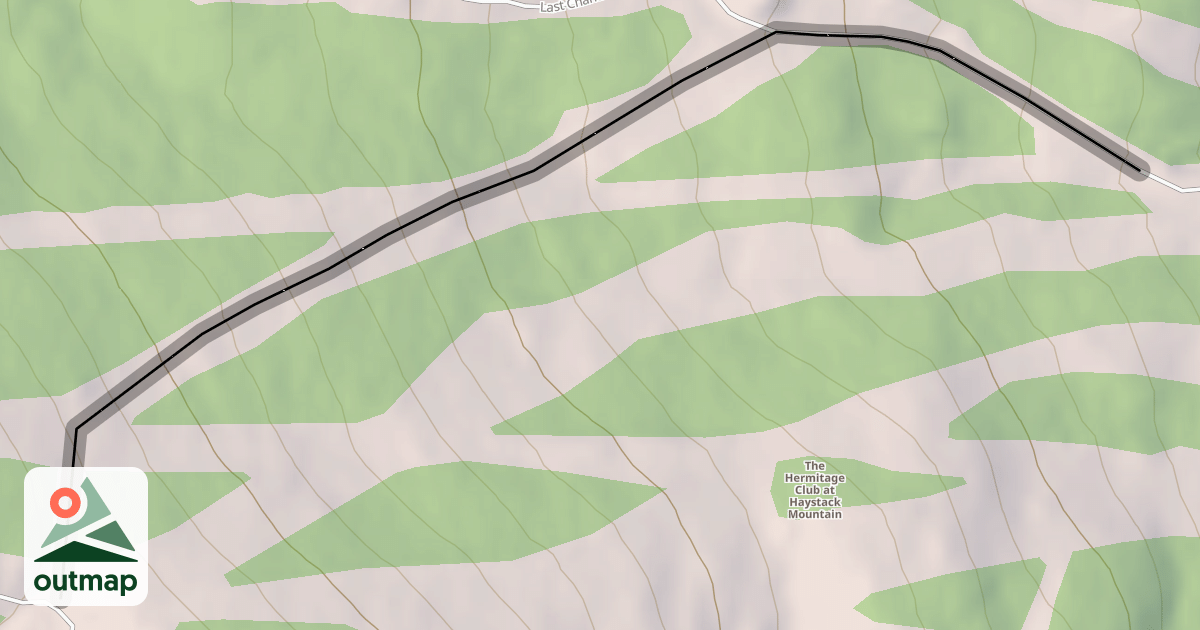 Map of Jennifer's Run