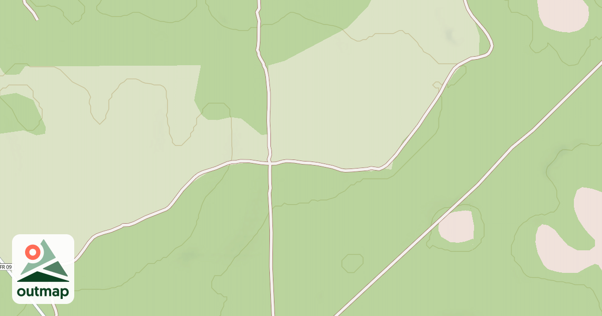 Map of BAPTIST LAKE
