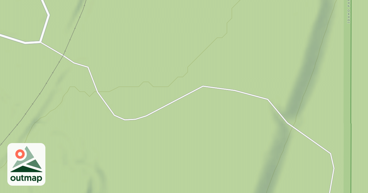 Map of MOYIE RIVER A