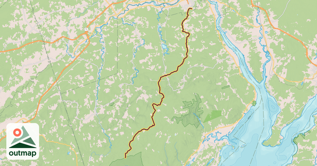 Map of Dobson Trail