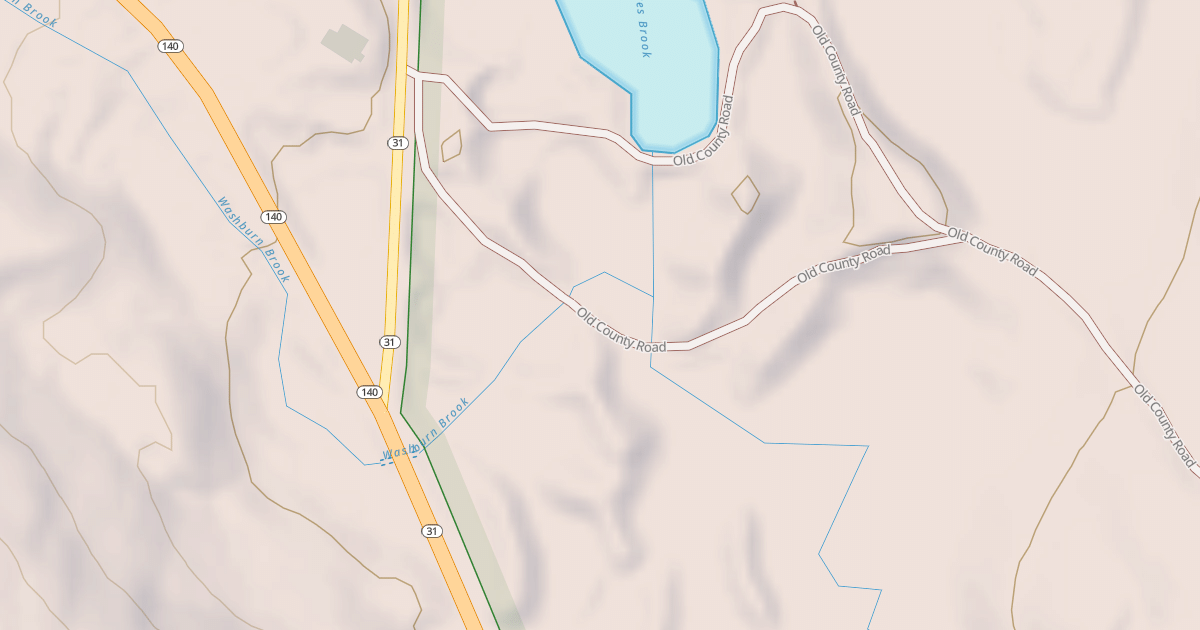 Map preview of Old County Road