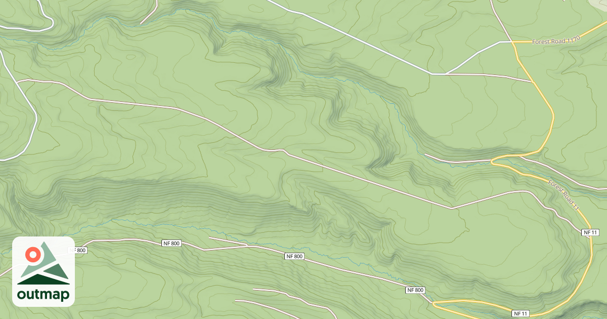 Map of USFS Motor Vehicle Use Map Roads {0FFA0ACD-D550-4C6F-88AF-ABD4228EA181}