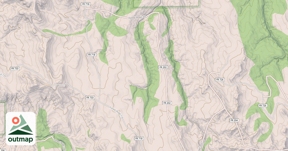 Map of 202