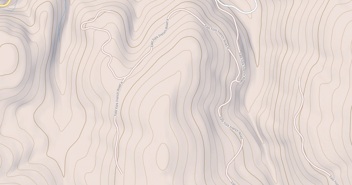 Map preview of EAST FORK FRENCH A