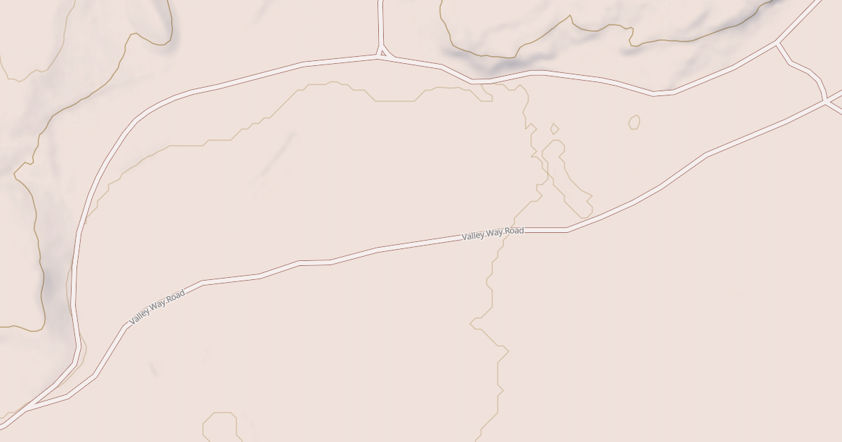 Map preview of VALLEY WAY ROAD