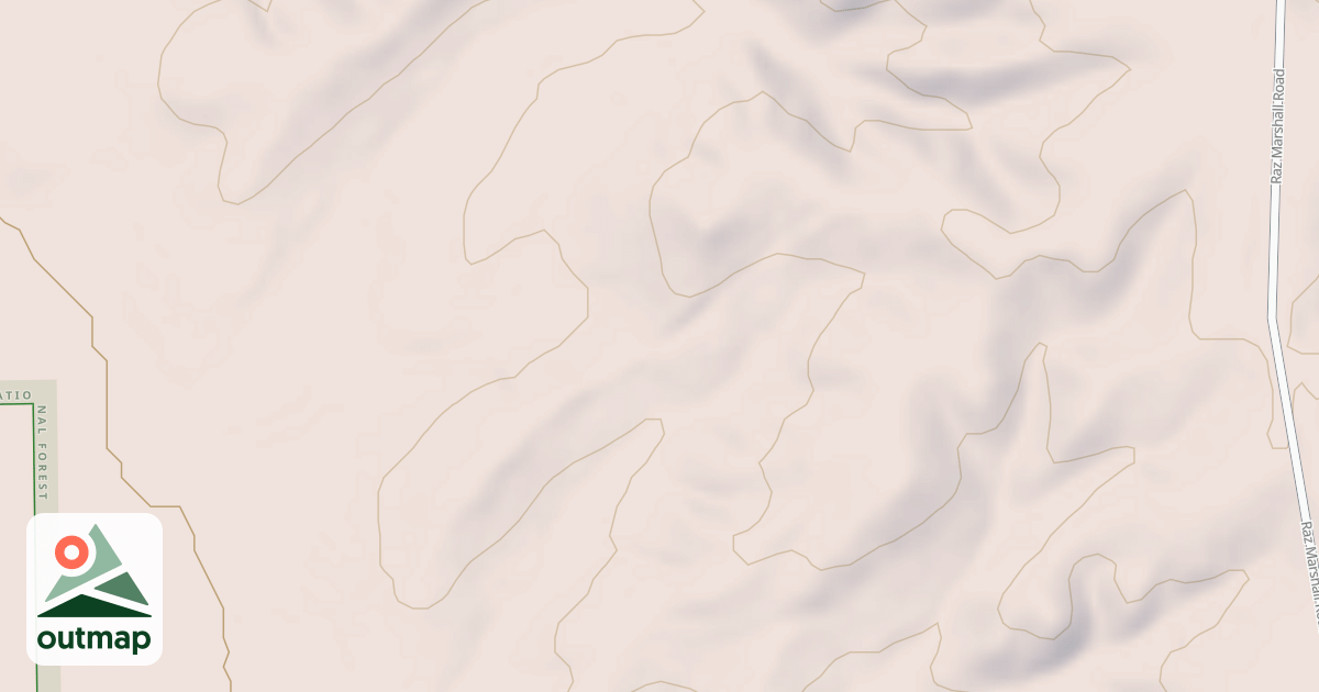 Map of USFS Motor Vehicle Use Map Roads {4F2F621E-375A-4E09-9E7F-81E1C6F24965}