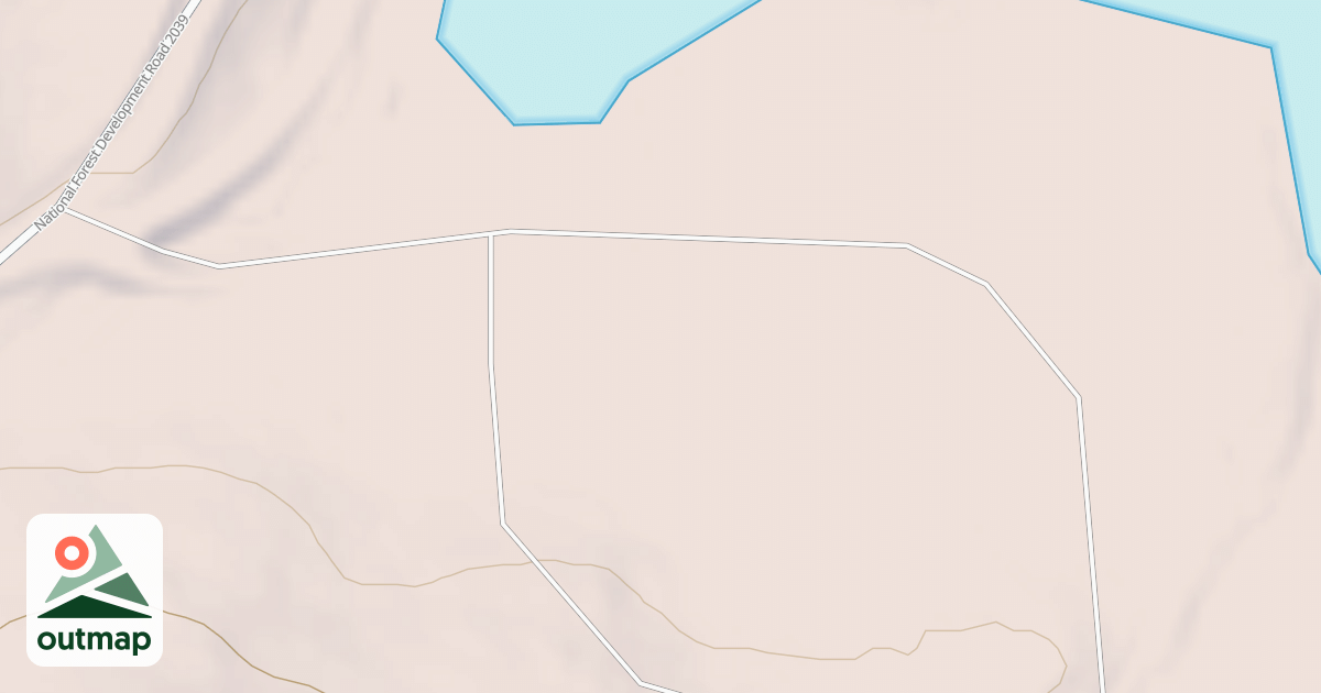 Map of BULL PRAIRIE CG LOOP 1
