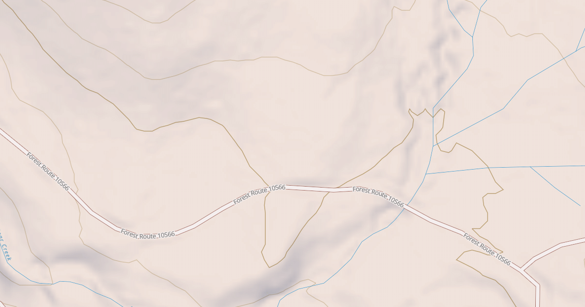 Map preview of BEAR CREEK SPUR P