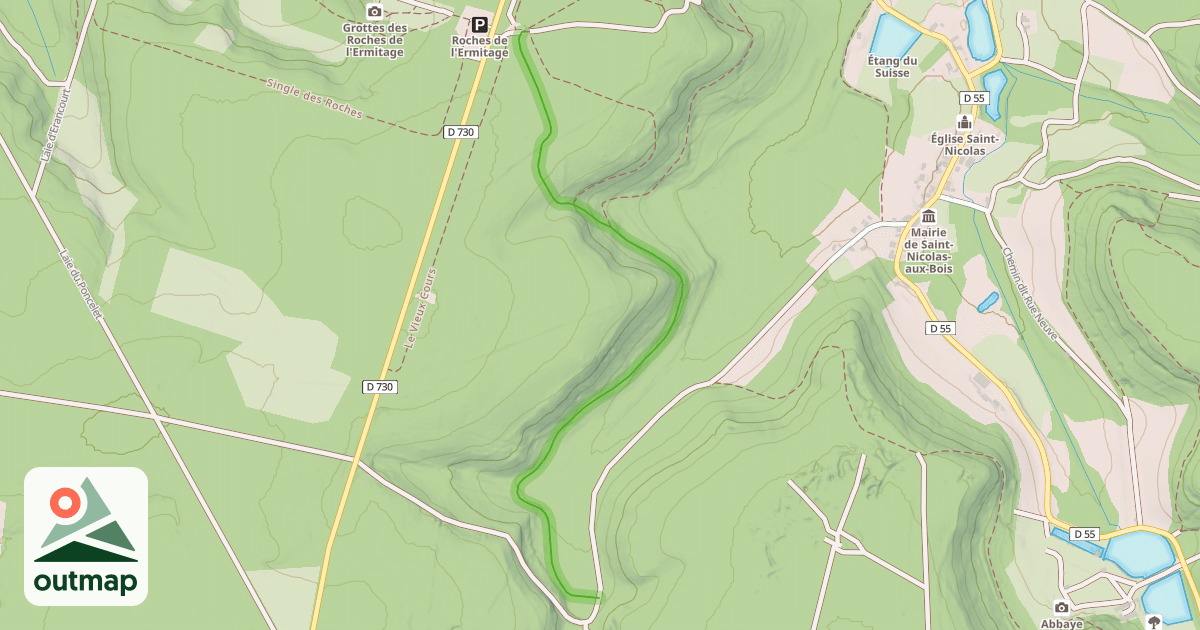 Map of Single des quatre fréres