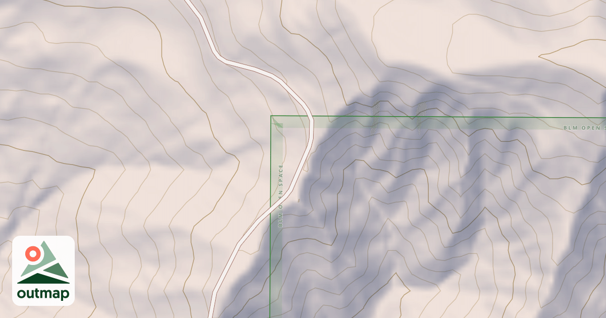 Map of BLM National GTLF Public Motorized Roads 610e29d9-3c31-41a0-906e-ba5004c4ad97