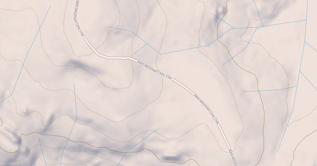 Map preview of Bald Mountain T27