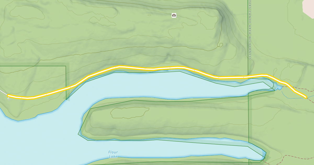Map preview of Old Logging Camp Trail