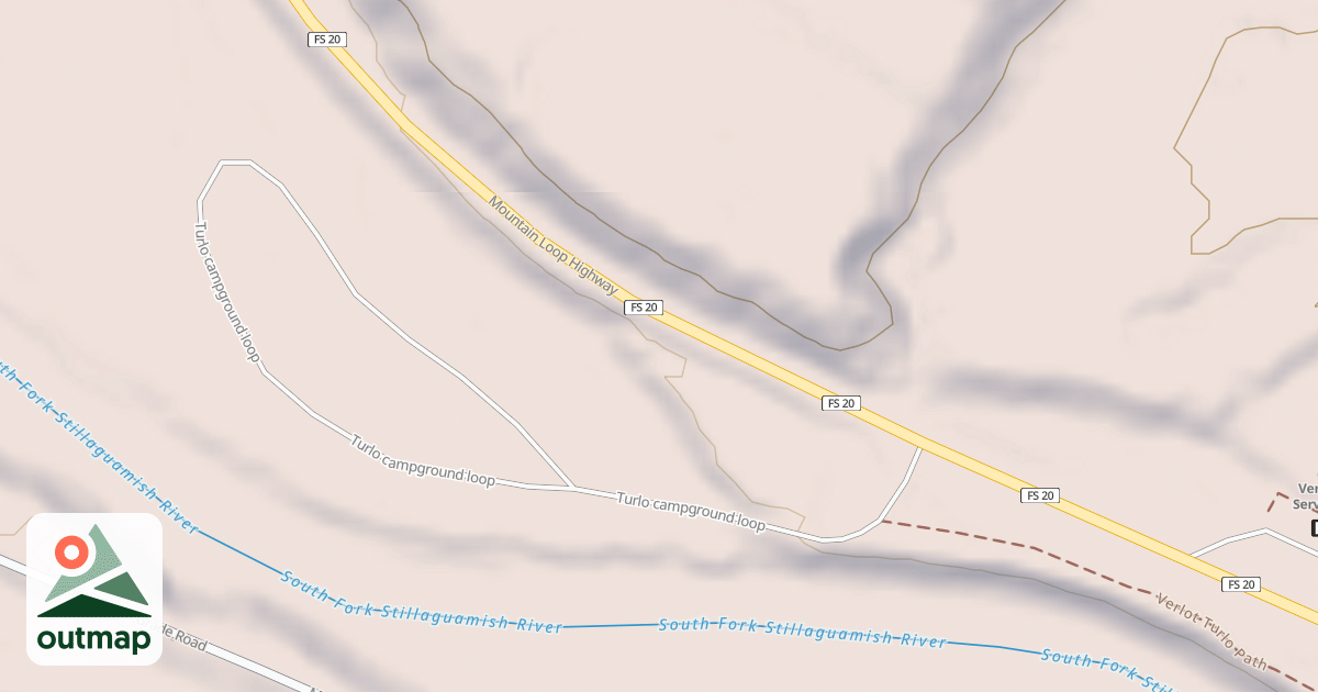 Map of TURLO CR CG