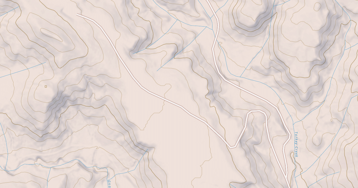 Map preview of SOUTH TURKEY CRK