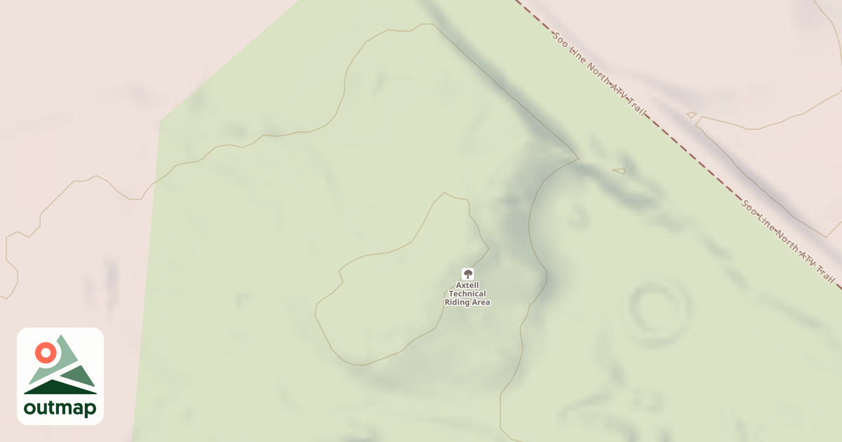 Map of Axtell Technical Riding Area