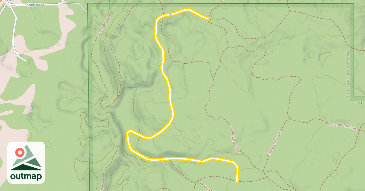 Map of Seeley Hills 7.5k