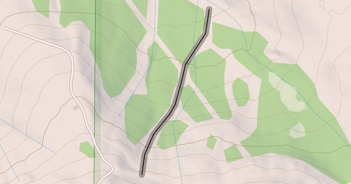 Map preview of Ponderosa