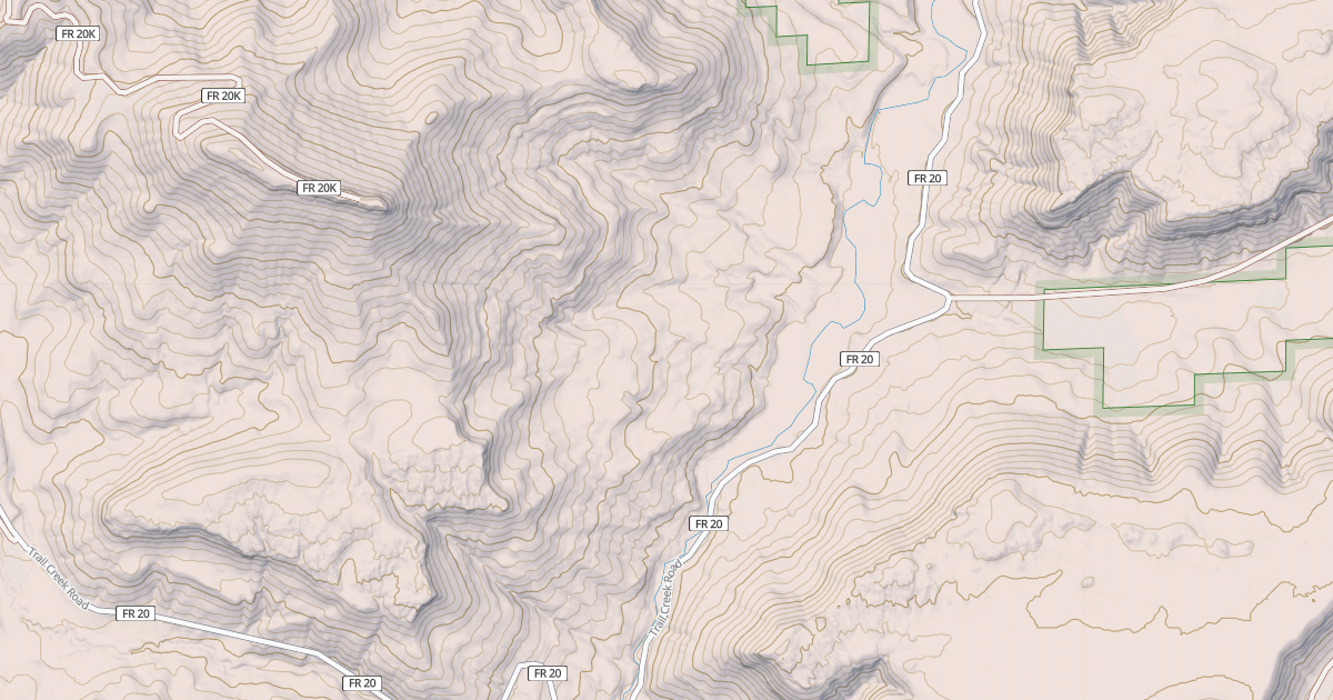 Map preview of TURKEY CREEK