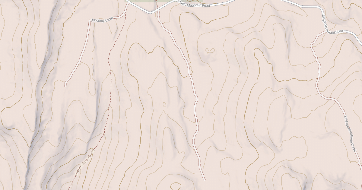 Map preview of POWER LINE ROAD