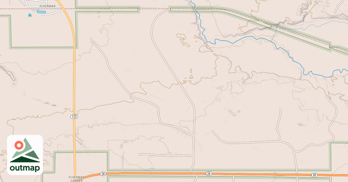 Map of EBTR