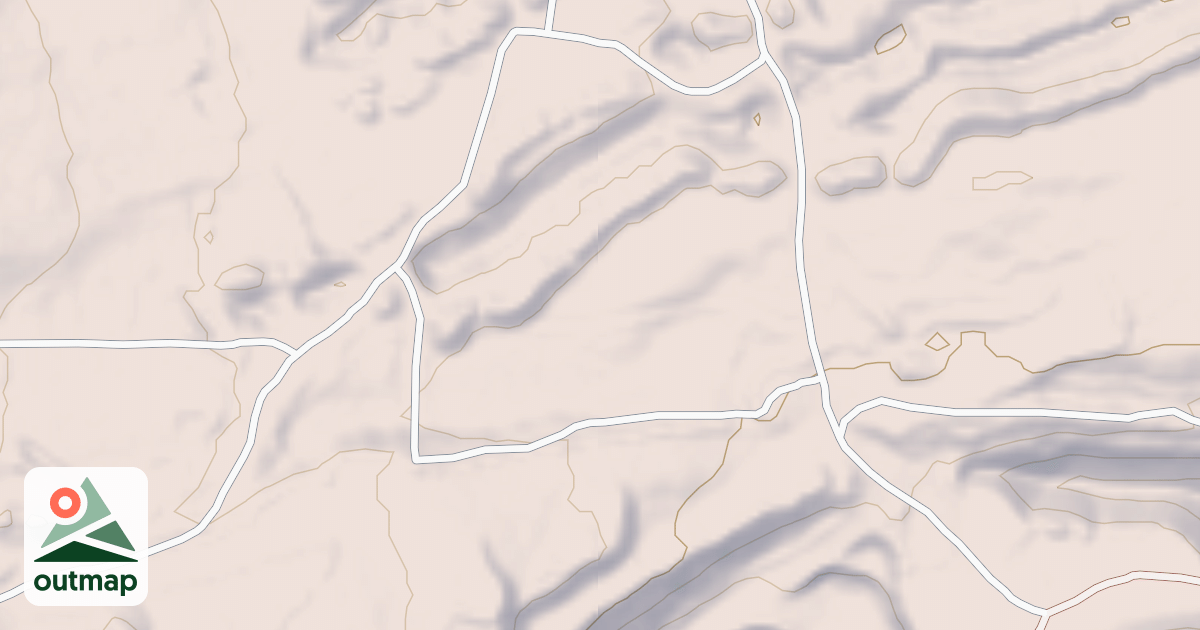 Map of Anthracite Outdoor Adventure Area Trails