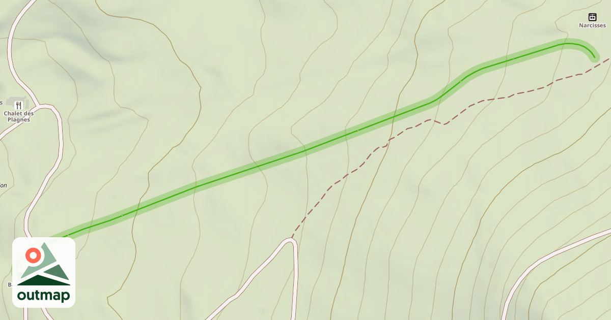 Map of Balmettes