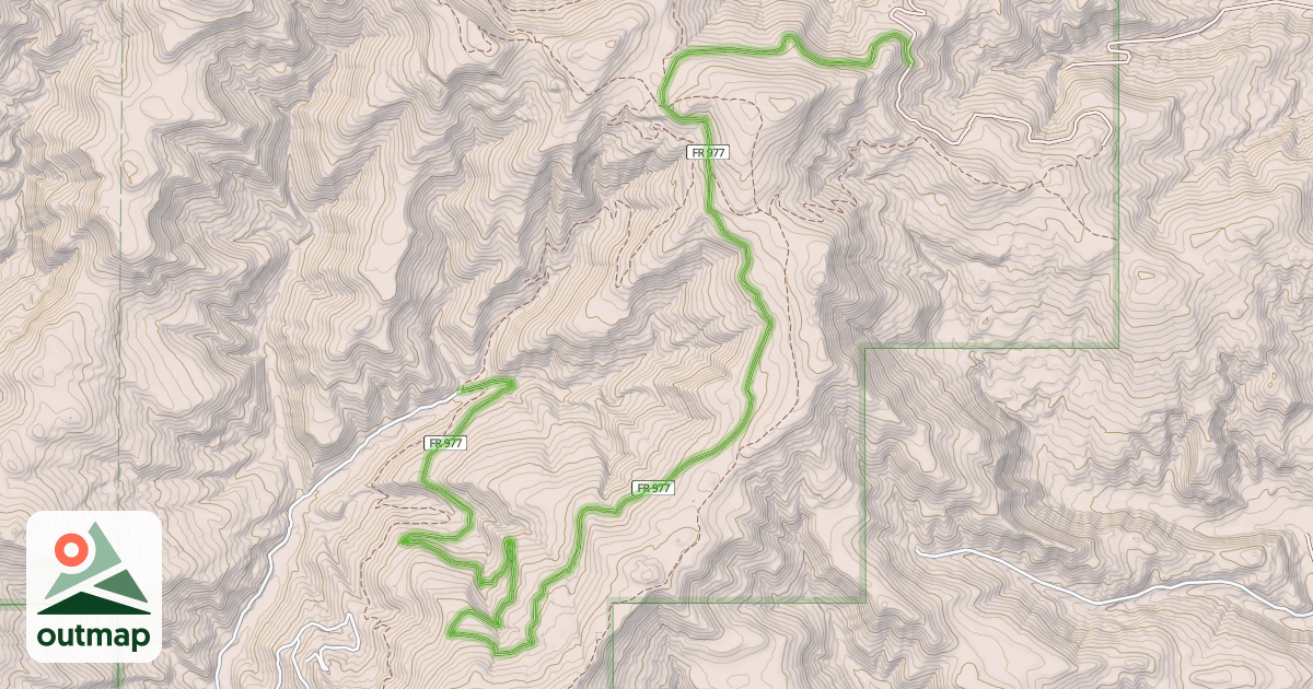 Map of Jackson Creek Road