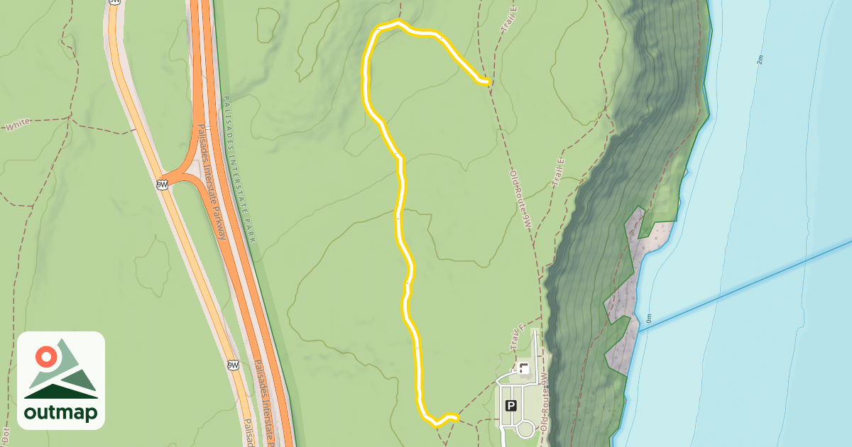 Map of Trail C