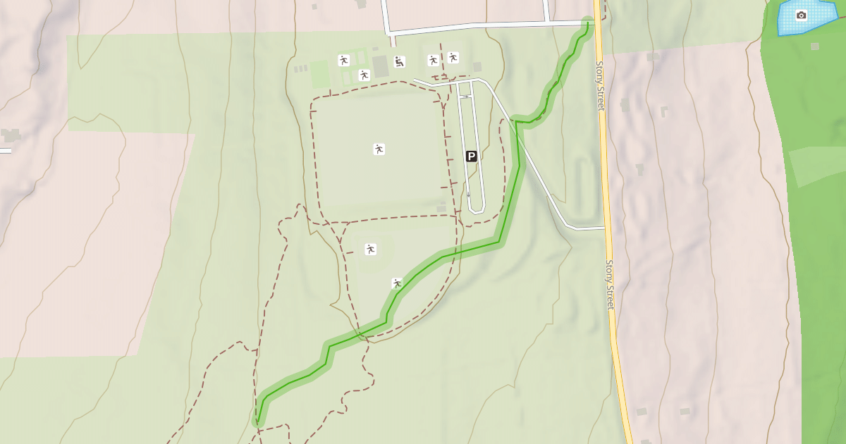 Map preview of P Trail