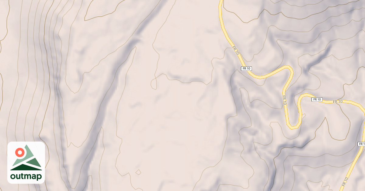 Map of USFS Motor Vehicle Use Map Roads {B811134B-063D-4D47-86DE-2136A5131045}