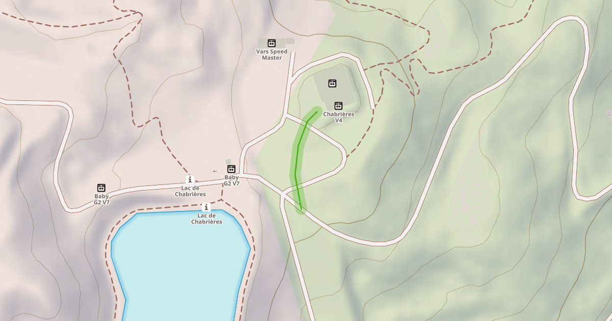 Map preview of Les Clapiers