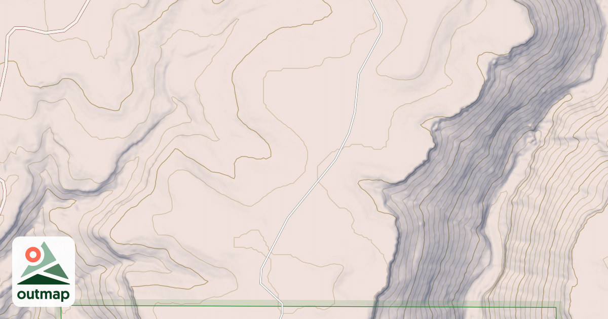 Map of MESTENO CANYON ROAD