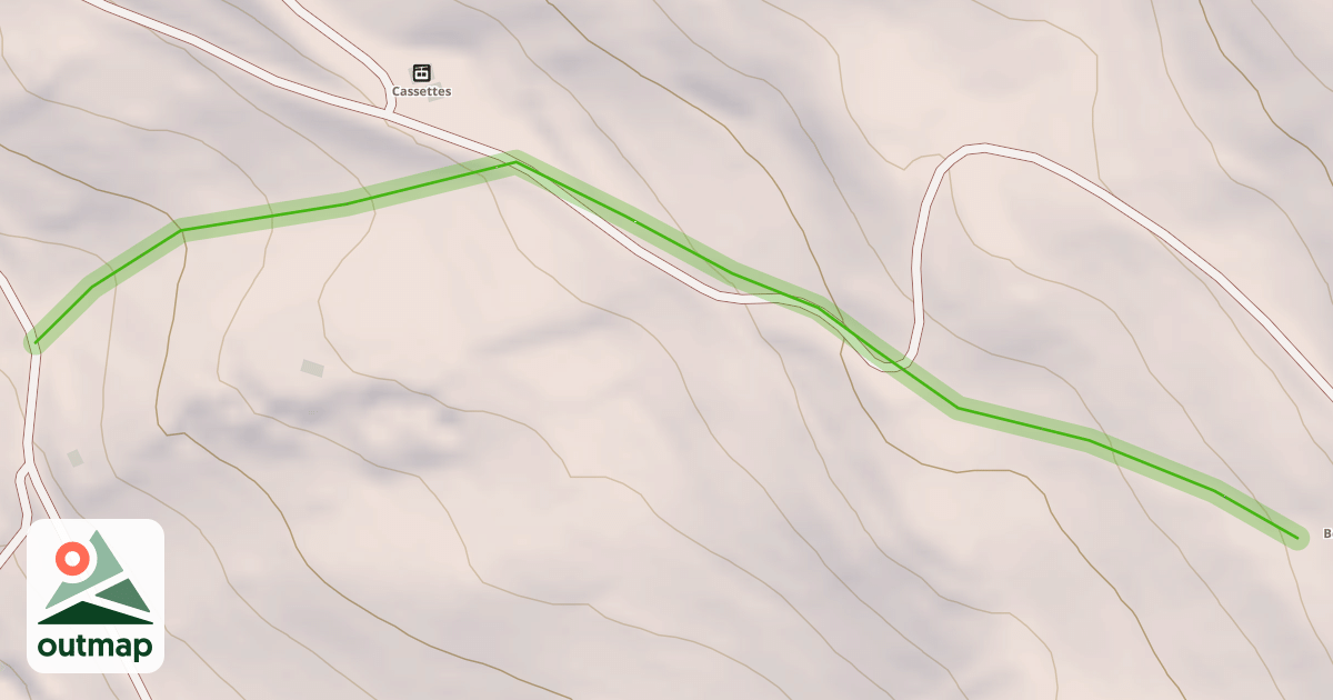 Map of Bouticari Vert