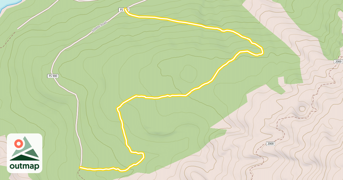 Map of Lollipop Loop Nordic
