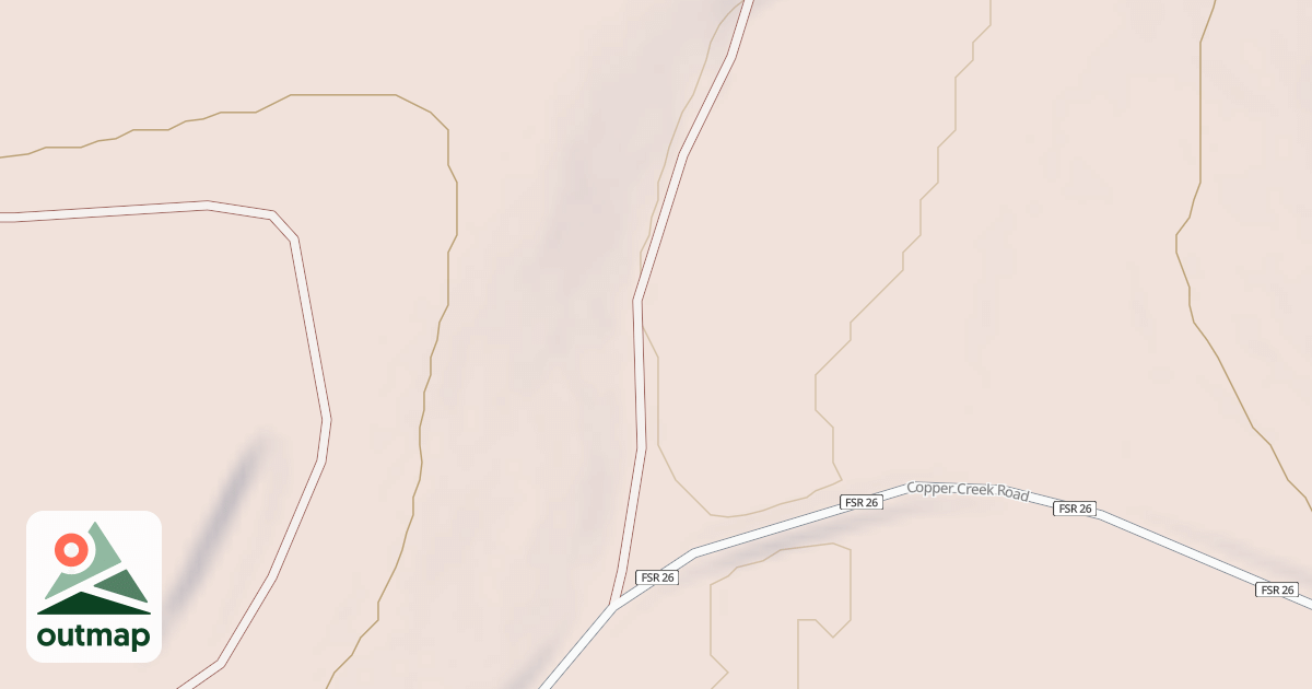 Map of COPPER CREEK