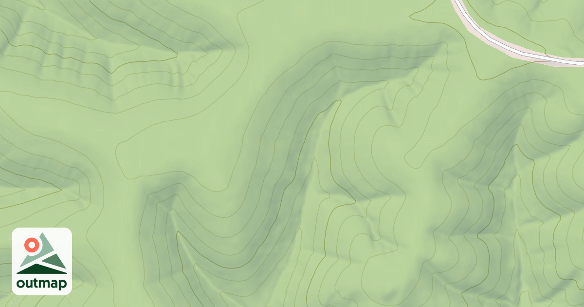 Map of CROOKED TREE