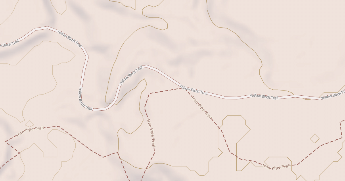 Map preview of Straight Arrows Trail