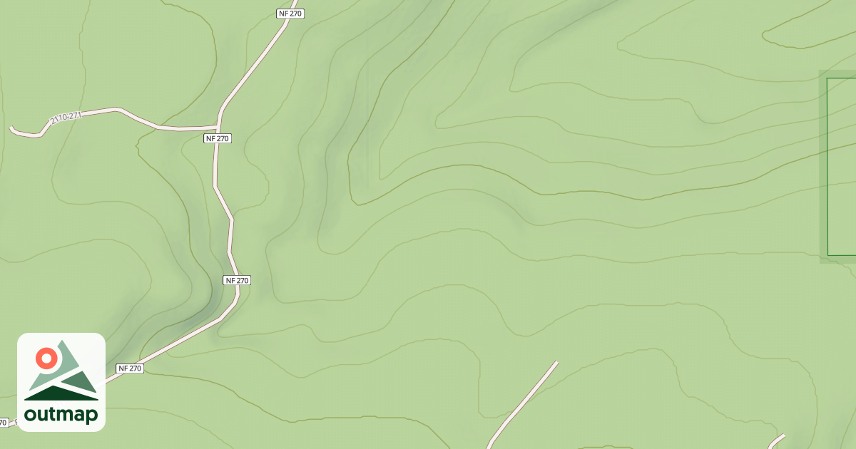 Map of USFS Motor Vehicle Use Map Trails 11784 in Wasco