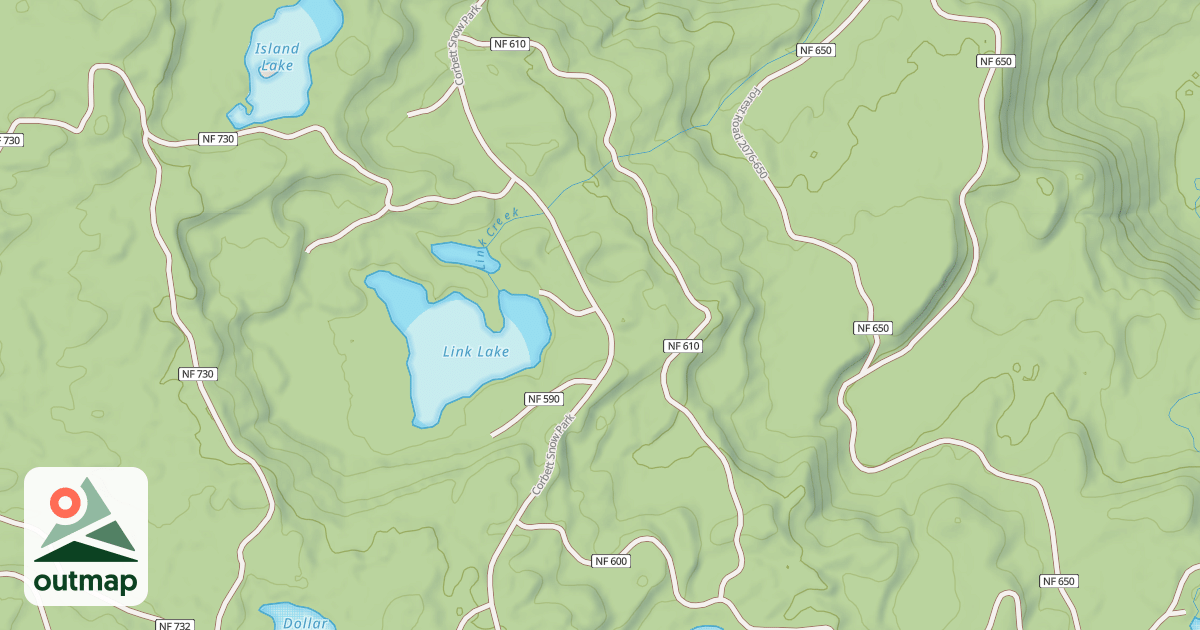 Map of USFS Motor Vehicle Use Map Roads {3527A59B-887E-48F6-A01D-FCDD770DC9F6}