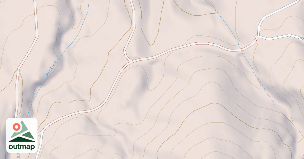 Map of BUCK MTN